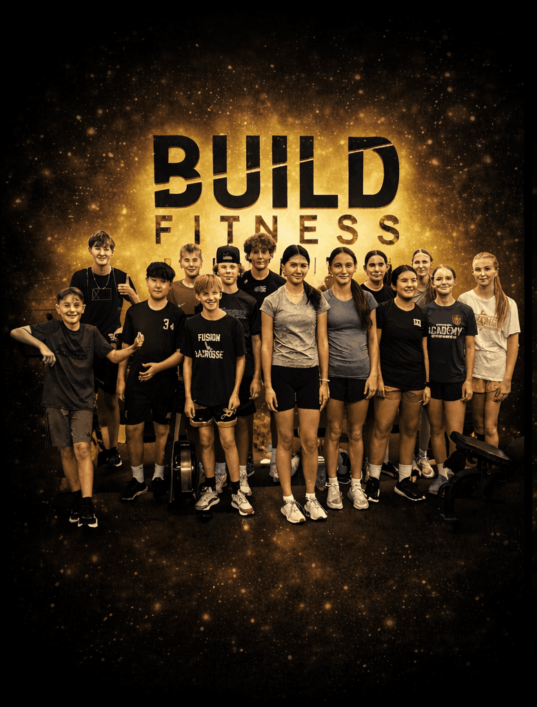 Youth athletes at Build Fitness in Port Coquitlam